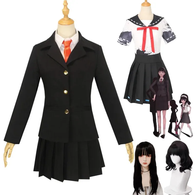 لعبة الهوية V: Yidhra، الإله الخارجي، أزياء تنكرية، حلم ساحرة، تومو كاواكامي، زي مدرسي JK، شعر مستعار، مجموعة أنيمي الحرم الجامعي