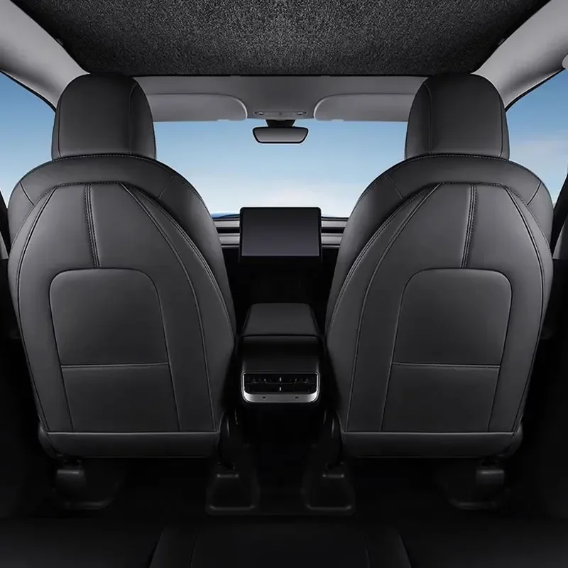 Rückenlehnen-Schutzmatte für Tesla Model 3/Y 21-24 Rückenlehnen-Antikick-Pad Model 3 Highland Model Y Juniper Auto-Zubehör – Detail 6