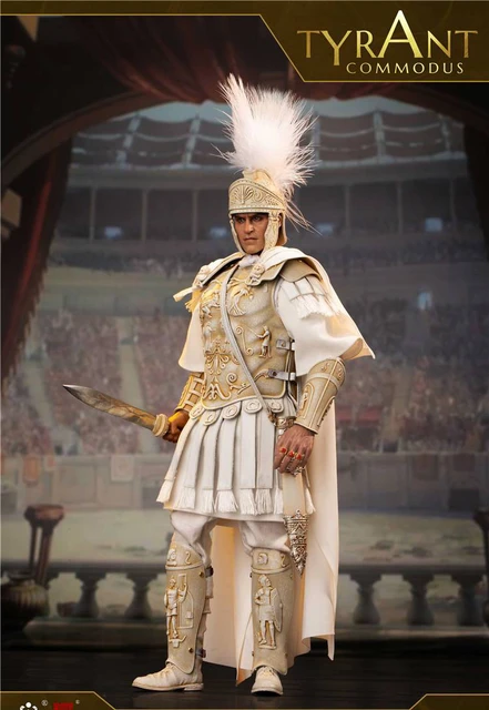Disfraz blanco marfil del General romano para hombre ropa de estilo occidental ni botas sin sombrero con relieve 3D pelicula de Guerrero