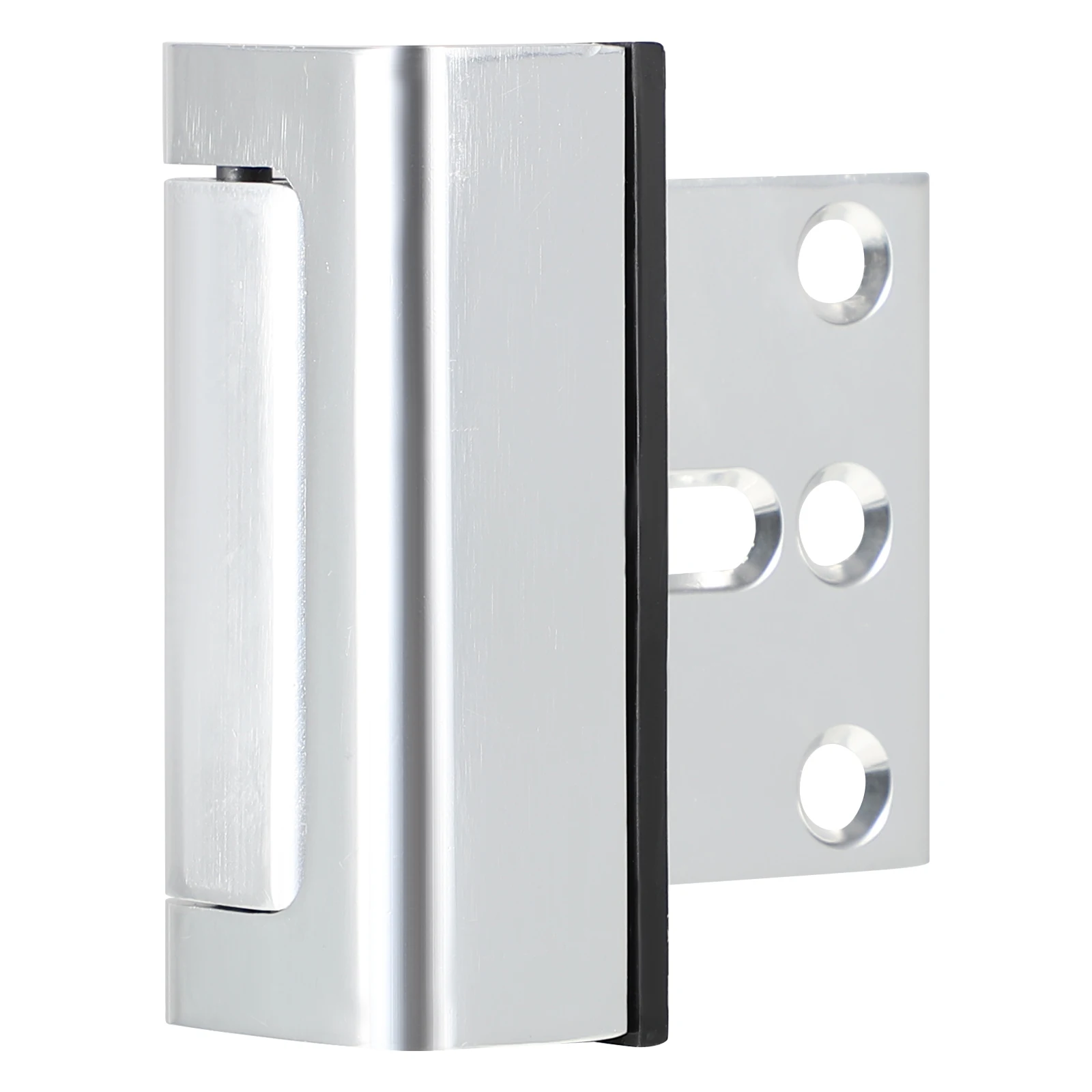 

Aluminum Alloy Lock Reinforcement Security Child Proof Heavy Duty Construction Door Security Spring Loaded Easy Unlock
