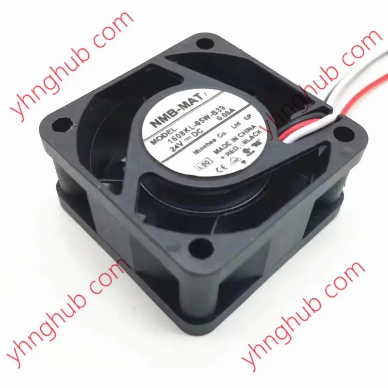 

Вентилятор охлаждения NMB-MAT 1608KL-05W-B39 L00 DC 24V 0.08A 40x40x20мм