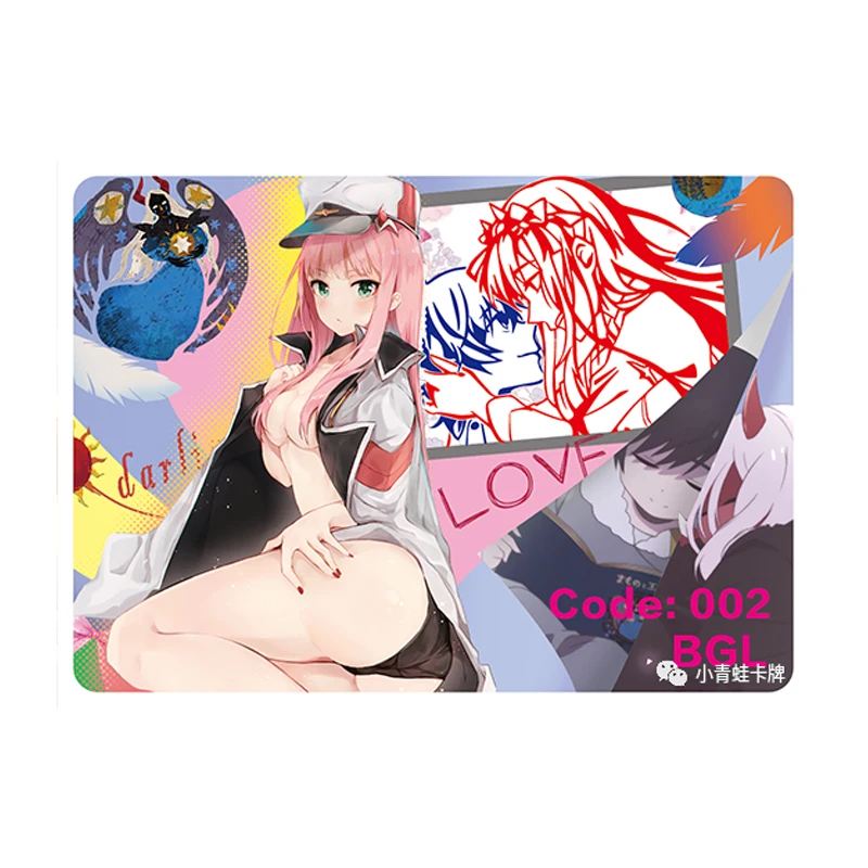 10M02 BGL series Goddess Story Hancock Anime character bronzing collection flash card Board game toys Christmas birthday gift - view 6