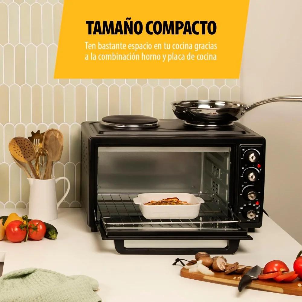 فرن حراري سعة 38 لترًا مع ألواح تسخين مزدوجة وقوة 3100 وات #4