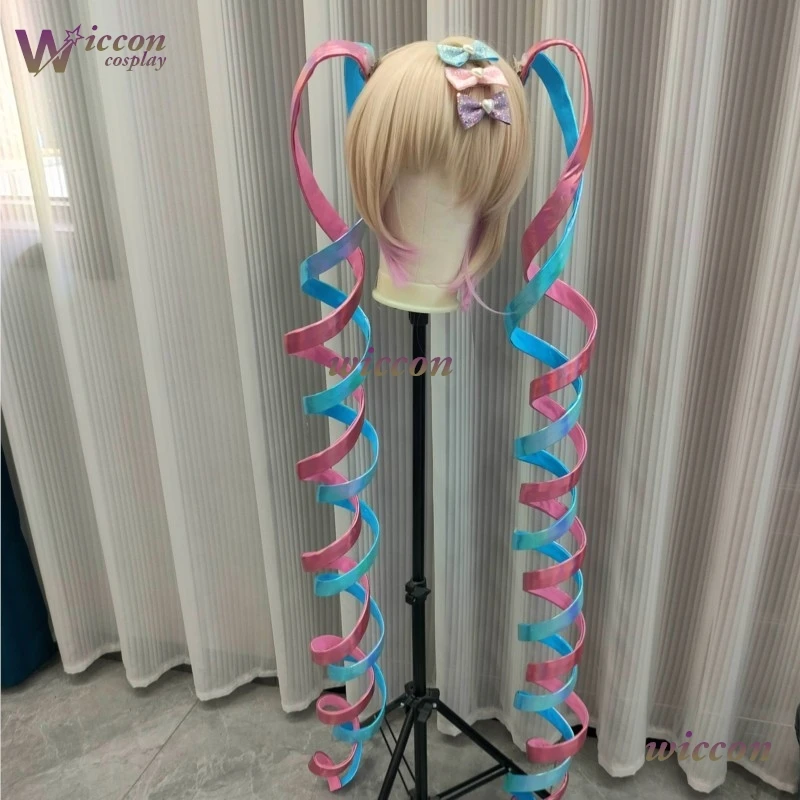 Needy menina overdose kangel cosplay peruca anjo-chan cabelo resistente ao calor cabelo sintético traje vestido roupas da menina personalizado