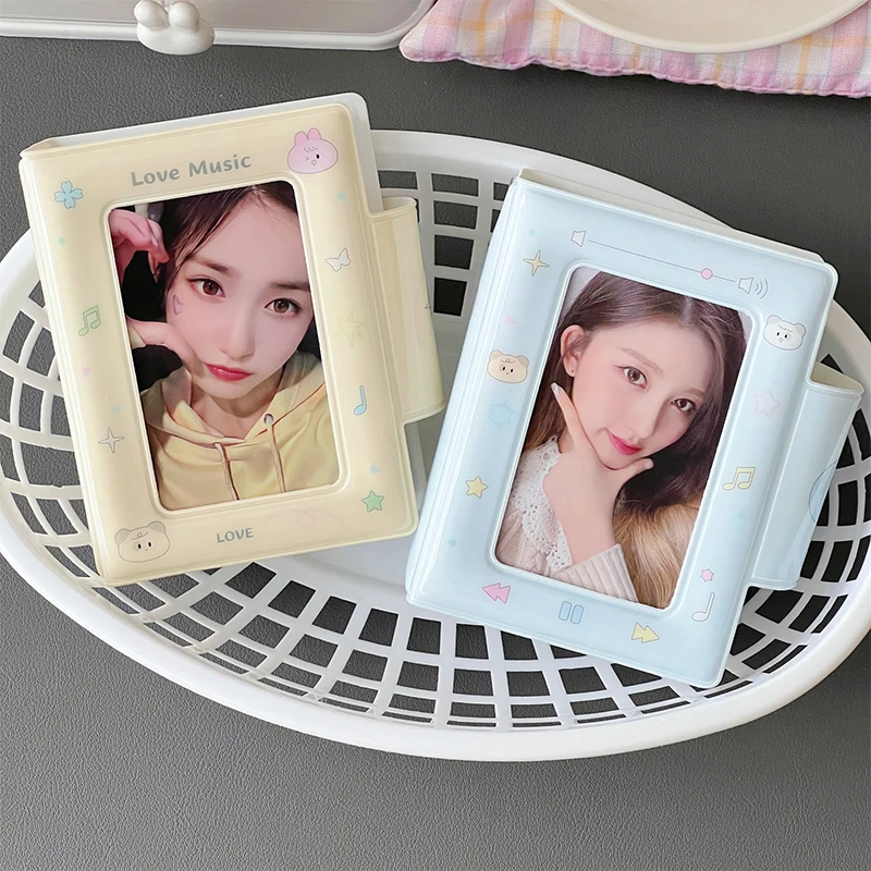 Simplicity 3 Inch Kpop Idol Photo Album Card Storage Photocard Holder INS Photo Album Idol Card Collection Book