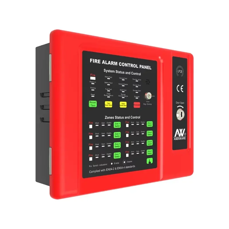 Asenware 8 Zone Conventional Fire Alarm Control System