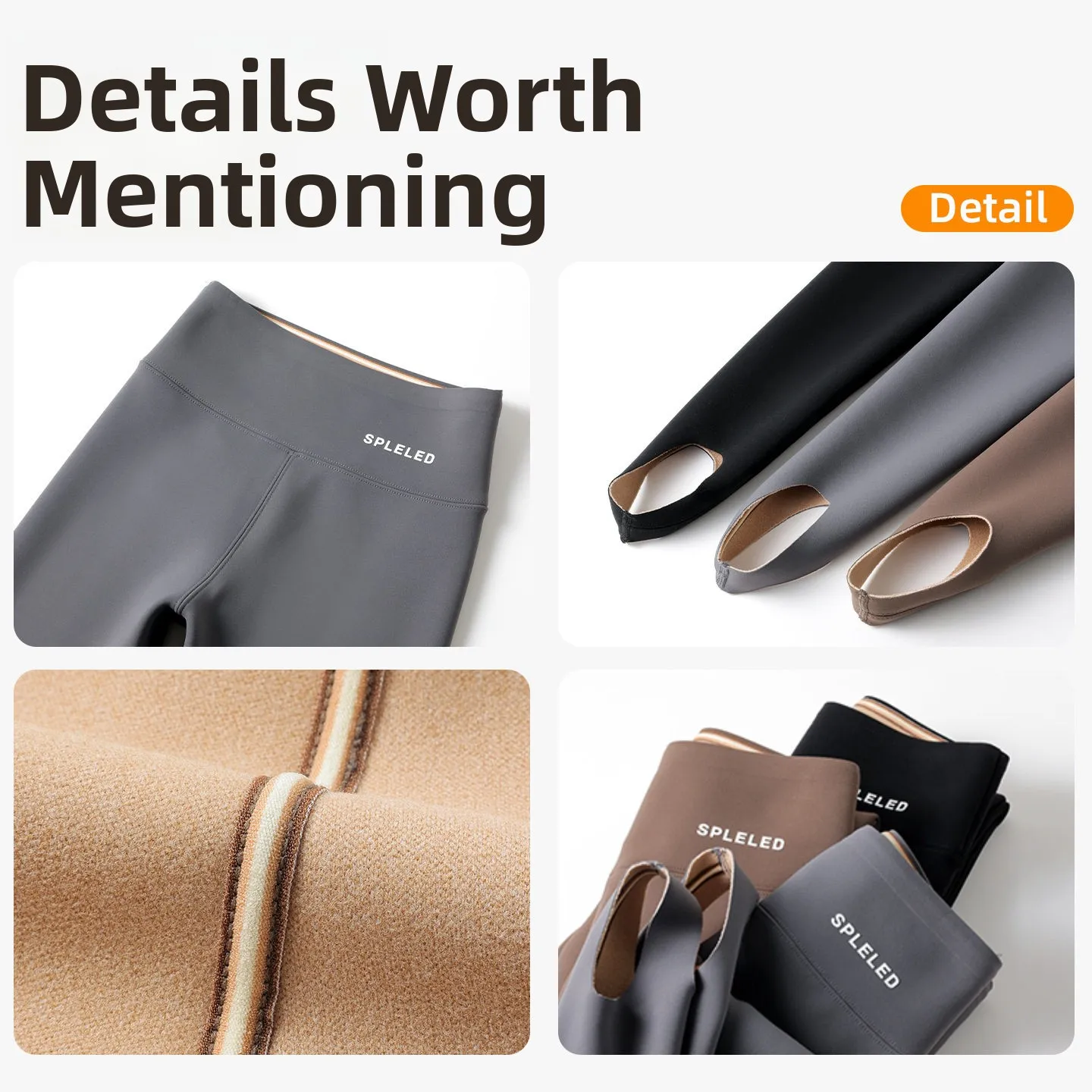 High Waist Thiened Fce Lined ark Bite Yoga Pants Women's Outerwear Warm Base Layer Pants Sl Long Trousers