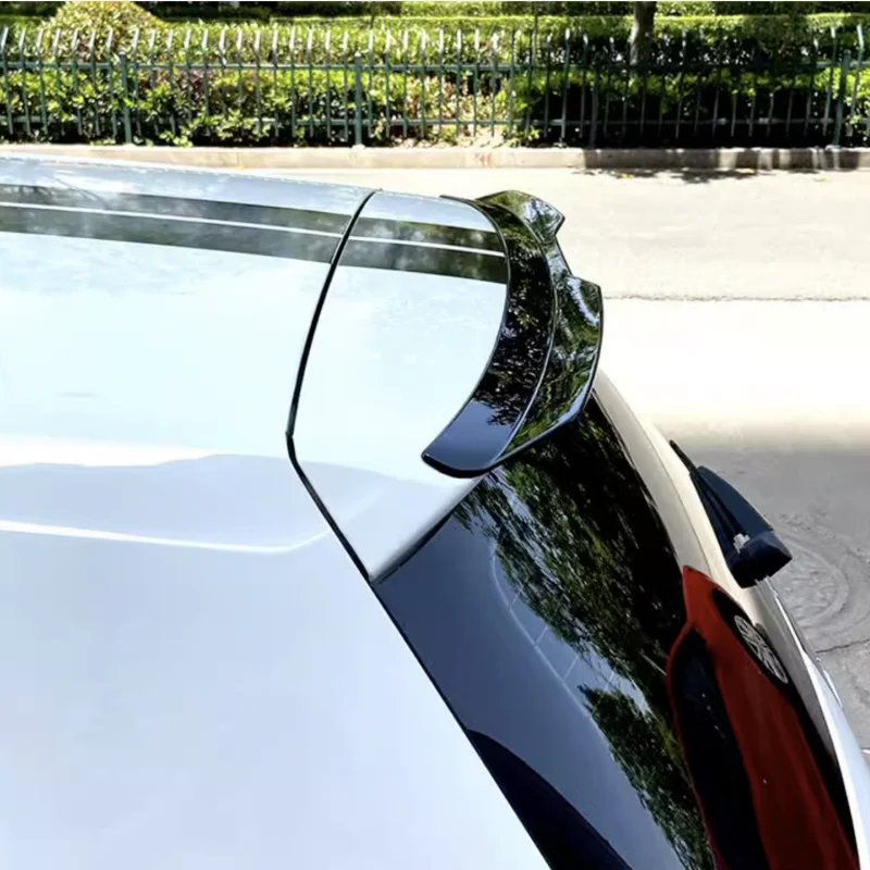 Spoiler Bibir Atap Belakang For Peugeot 508 SW RXH 2011-2015 Kilau Spoiler Atap Aksesori Hitam Kit Bodi Sayap Belakang Mobil