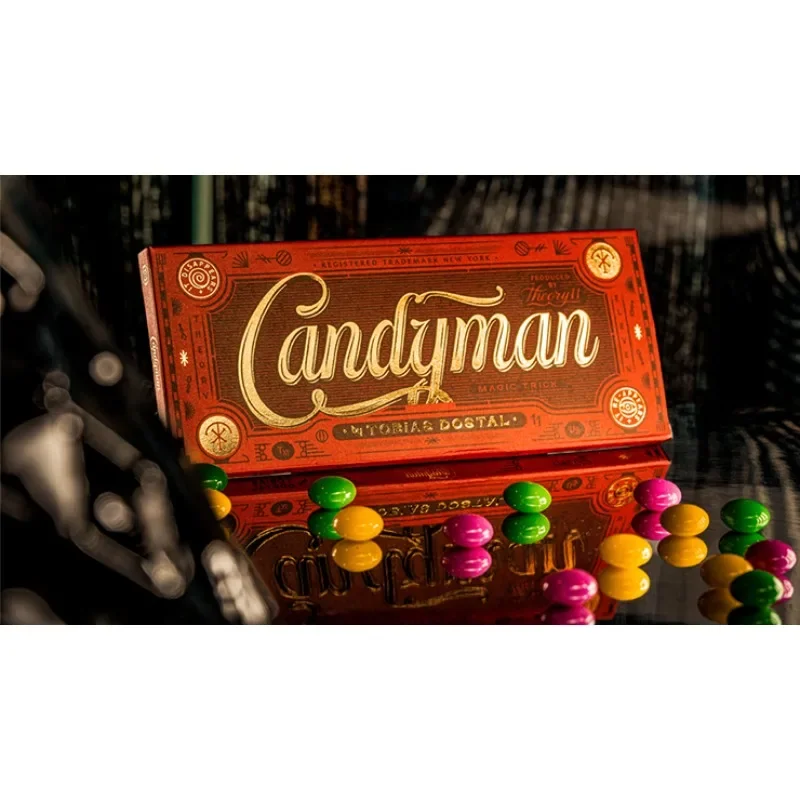 Candyman by Tobias Dostal Close Up Magic Trick Mentalism Magic Magia Magie Magicians Prop Accessory Illusion Gimmick Tutorial