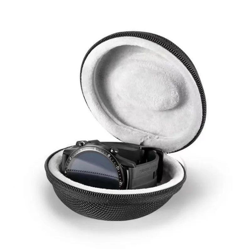 Portable Hot Sale EVA Watch Travel Case Storage Box Waterproof Watch Holder Zippered Smartwatch Container Single Watch Organizer