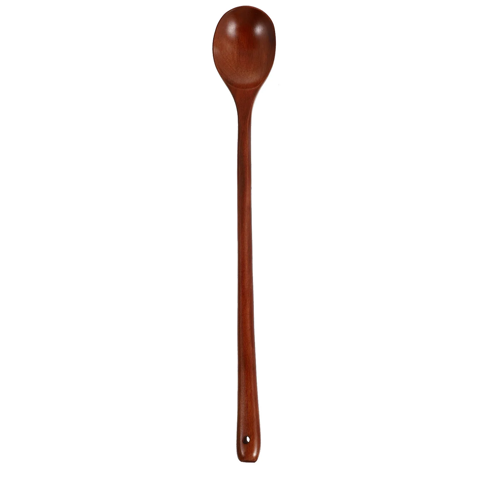 

1pc Wooden Spoons Japanese Style Coffee Spoon Kitchen Utensils Stirring Food Spoons Round Smooth Easy Clean Space-Saving