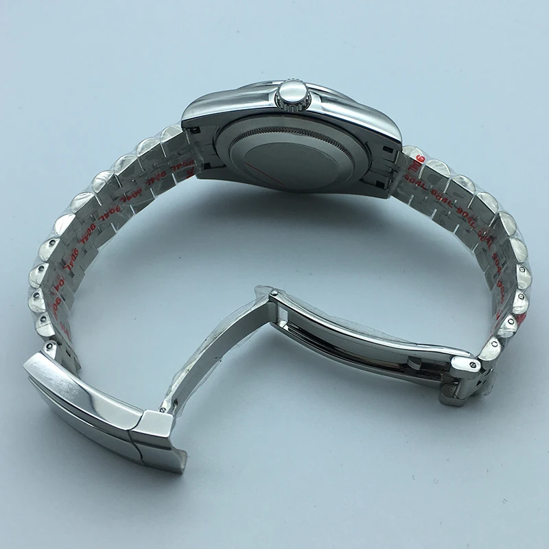 36MM/40MM watch Case nh35  for NH35 NH36 Eta 2824 Movement Sapphire glass 100m Waterproof Presidential Bracelet For 28.5Dial