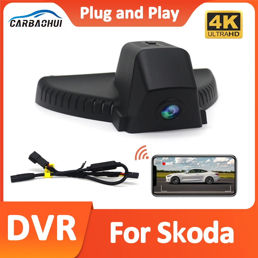 

Dash Cam Car DVR Shell For Skoda Superb 3 Lauren Clement Superb Combi Octavia A7 A8 Kodiaq Kodiak Superb Top Edition Mk3