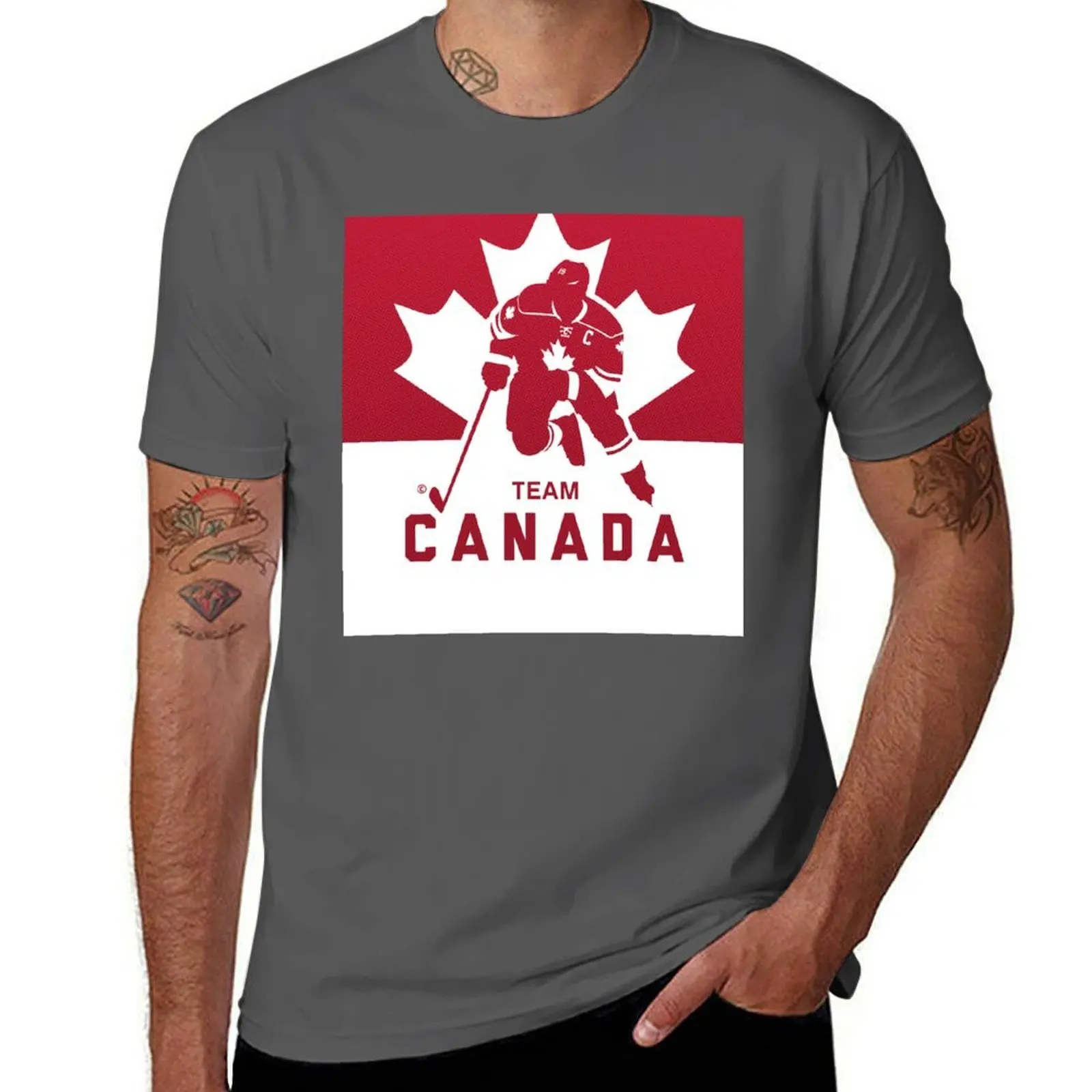 

TEAM CANADA HOCKEY DESIGN, BY SUBGIRL T-Shirt graphic t shirts for man printed t shirts for man T-Shirt