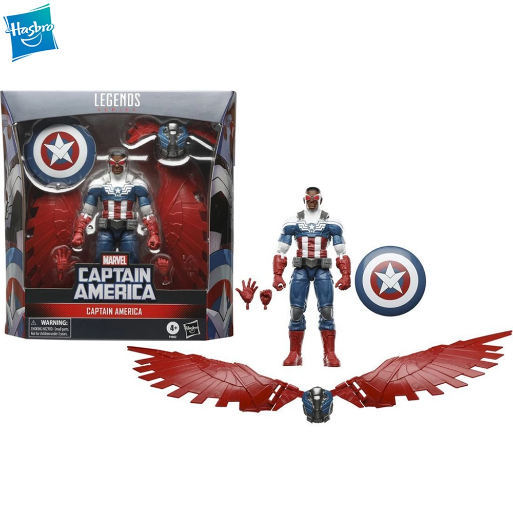 

[In Stock] Original Hasbro Marvel Legends Series Captain America 1/12 Action Figure Collectible Model 152Mm F9082