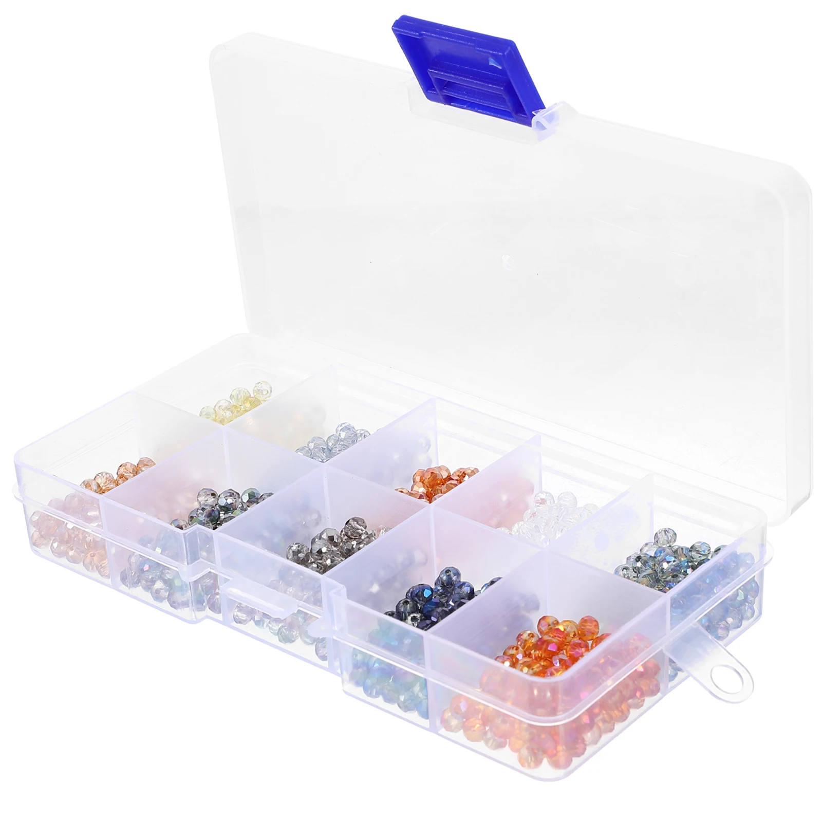 

Beaded Accessories Glass Jewelry Beads for Jewellery Making Small Necklace Round Spacer Crafting Boxed Kits Loose