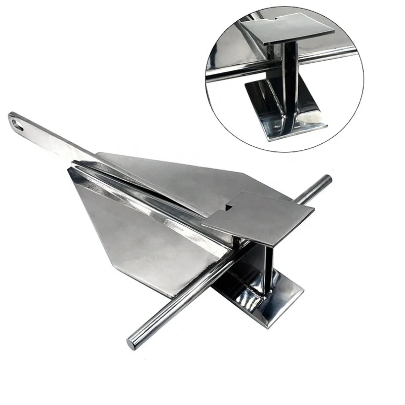 Marine Hardware 316 Stainless Steel Boat danforth Anchor  large quantity in stock for sale