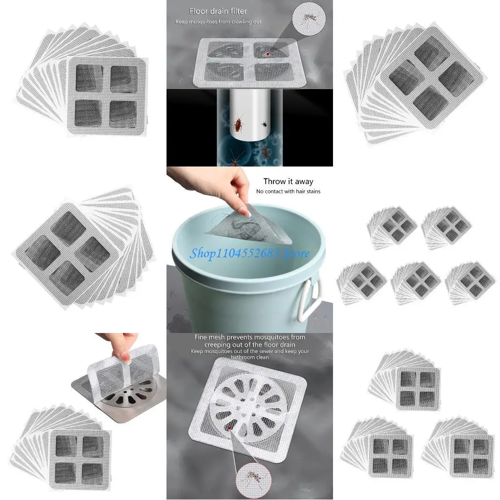 

Y6GD Single Use Drain Stickers Simple Solution Shower Drain Stickers Simple Install