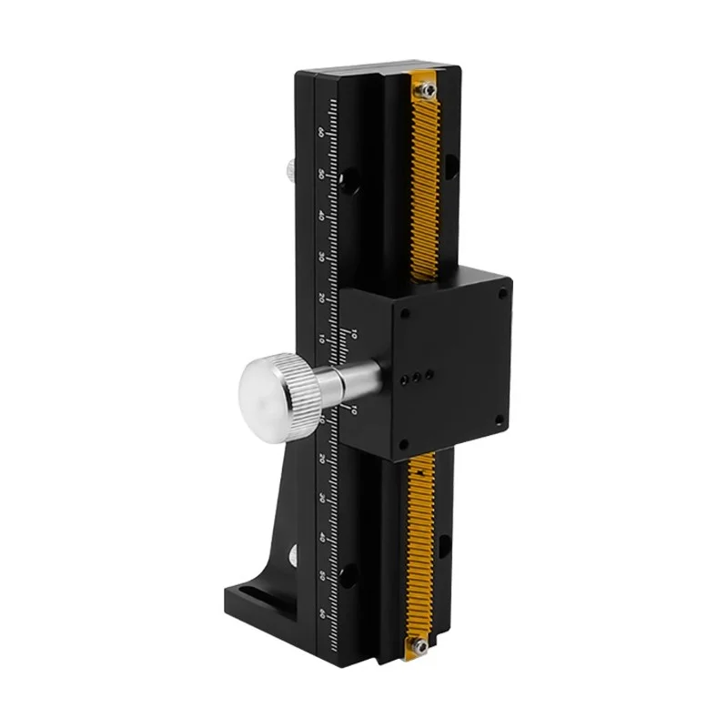 Z-axis manual vertical lifting table dovetail frame slide table machine tool accessories