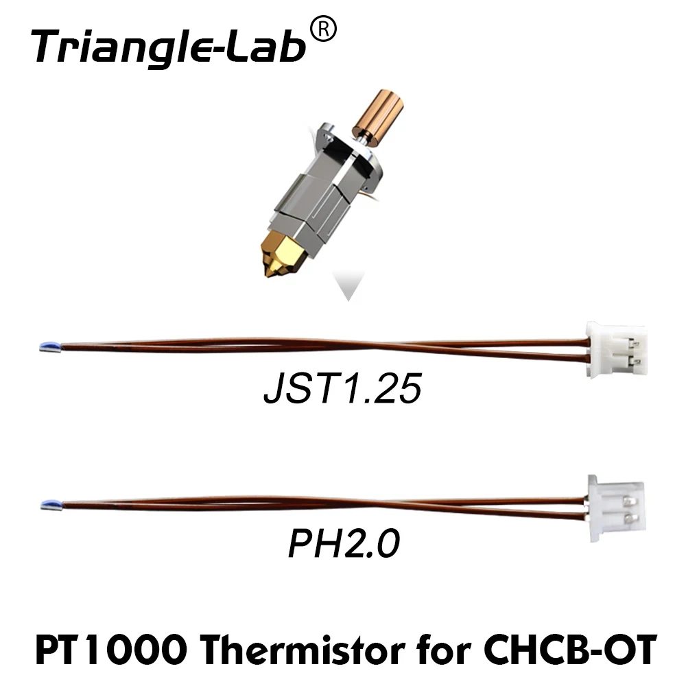 

C Trianglelab PT1000 high temperature printing thermistor for CHCB-OT hotend compatible Creality K1 K1 Max CR-M4 3D printer