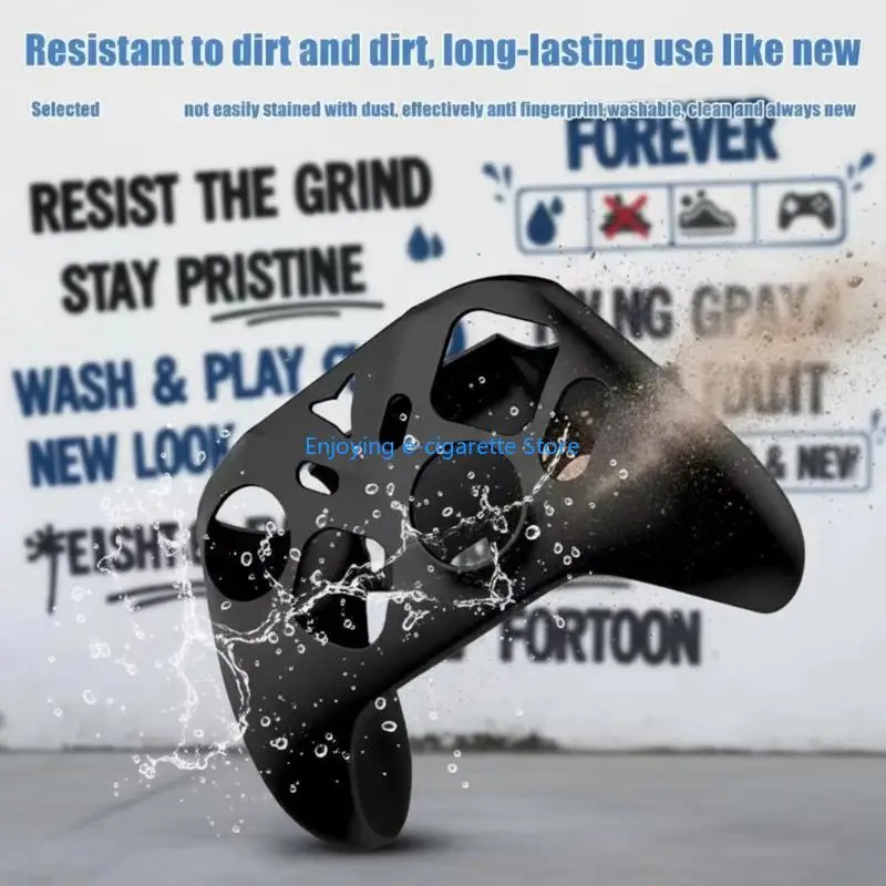 Gaming-Zubehör für 5 Schutzhülle Controller Kratzfeste Hülle Flexible Haut Silikonhülle Y4QF – Detail 9