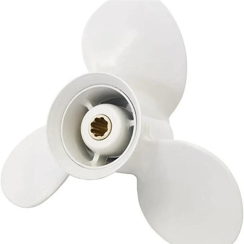 

Classic-High-Quality 63V-45952-00-EL 3-Blade Propeller For Yamaha 9.9HP & 15HP Engines, OEM Replacement