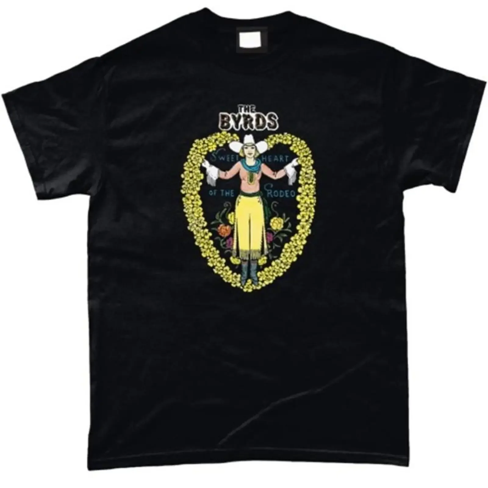 The Byrds Music T Shirt Style 100 Cotton vintage Washed Stretched Soft streetwear Comfortable fashion Casual Unisex Versatile