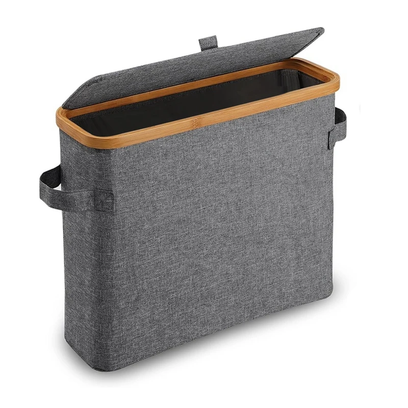 

ABVG-Бамбуковая подставка для туалетной бумаги с бамбуковой крышкой для туалетной бумаги, шкафа, ванной комнаты