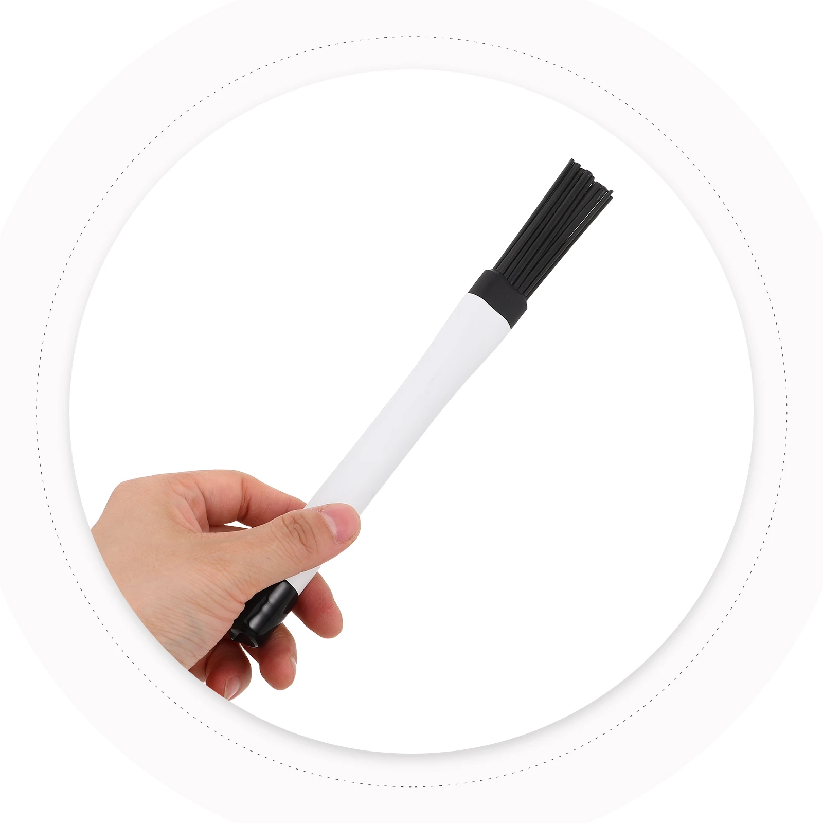 

1 Pair Nylon Drum Brushes For Snare Acoustic Drums Practice Live Performance Portable Lightweight Durable Sturdy Construction