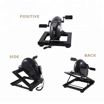 

Personal Home Use Electronic Passive and Active Physical Therapy Exercise Bike Mini Cardio Exercise Bike Pedal for Arm/leg