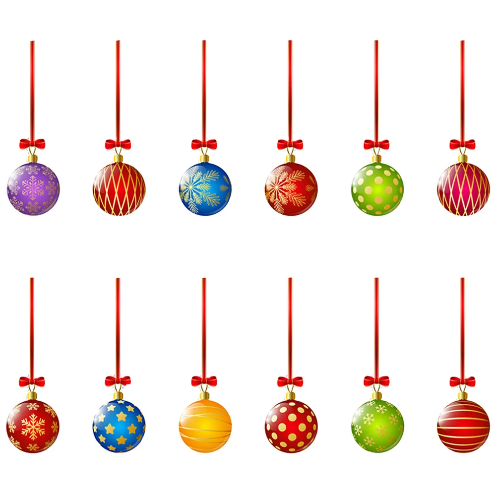 Magnets Party Ball Decoration Christmas Magnetic Charm Reflective Xmas Fridge Holiday Refrigerator