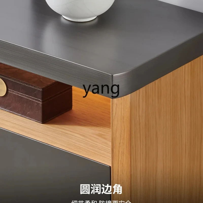 

LMM modern simple light luxury household wall integrated storage cabinet Italian minimalist restaurant cabinet