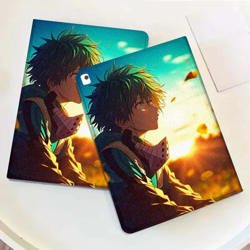 My Hero Academia Beliebt für iPad Pro Air Mini 2 3 4 5 6 7 7th 8th 9th 10th 11th 10.2 9.7 10.5 10.9 11 12.9 13 Tablet-Hülle