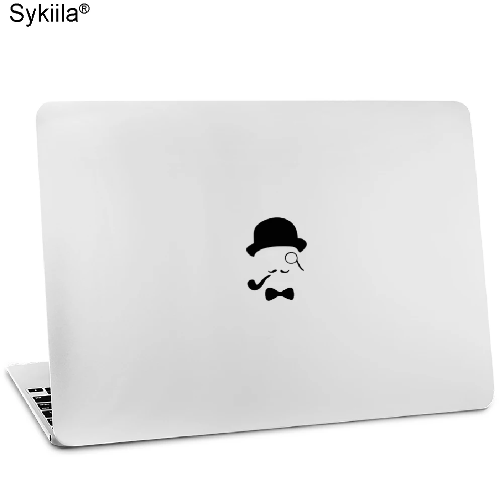 Sykiila Sticker for Apple MacBook Air 11 13 Pro 13 15 17 Retina 12 Personal Vinyl Decal Skin Laptop Juice Box Black Cup 2019