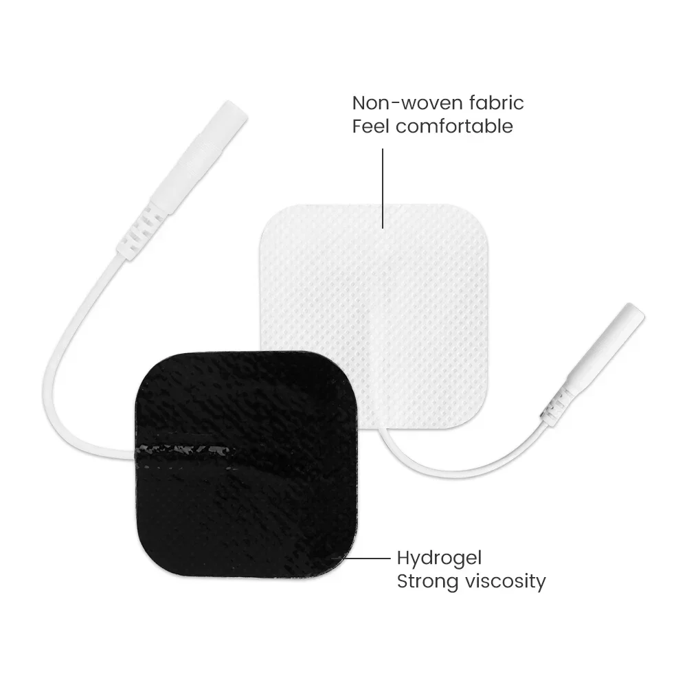 4x4cm 5x5cmElectrode Pads Gel For Tens Acupuncture Physiotherapy Machine Slimming Pulse Ems Muscle Stimulator Massager Sticker image 2