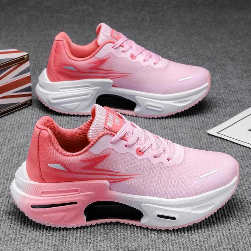 

2025 Новая легкая осенняя мужская и женская спортивная обувь, удобные кроссовки на шнуровке, повседневная модная прогулочная обувь для поездок на работу