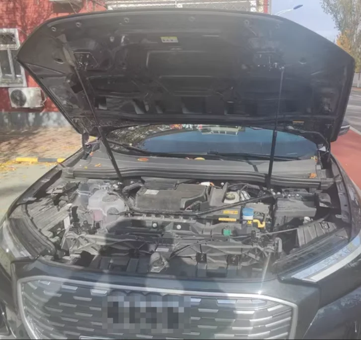 

1 комплект газовых стоек для Audi Q4 e-tron 2022-настоящее время, передний капот, модификация подъемной опоры, демпфер, амортизатор, опорные стержни