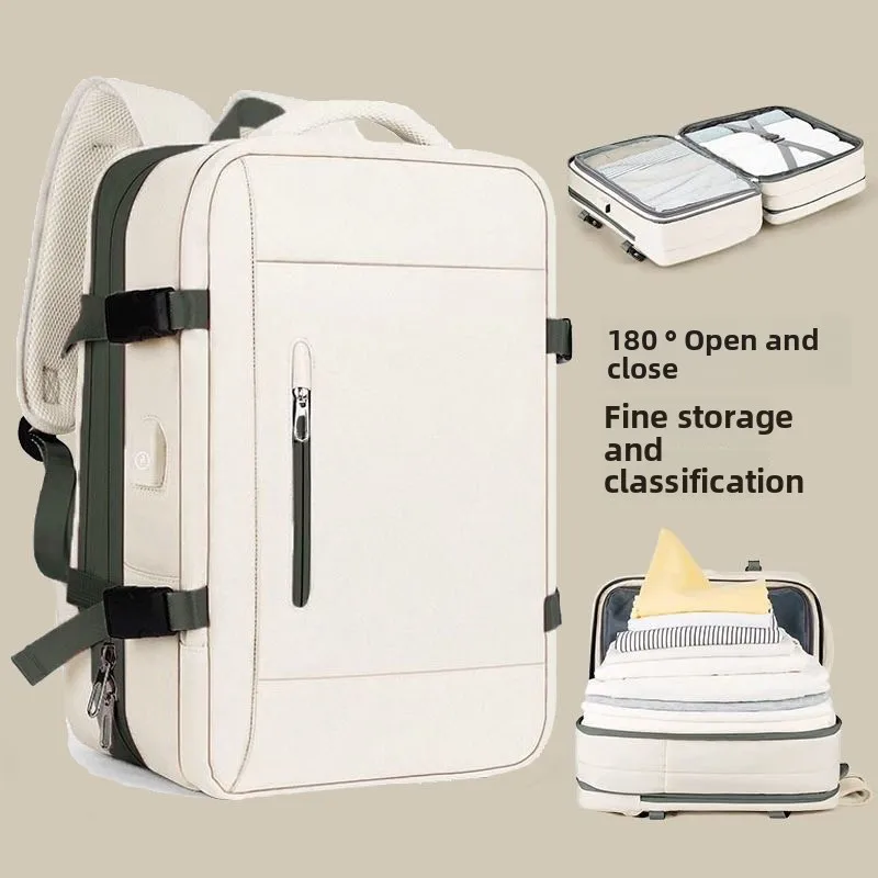 

New Large Capacity Bags Business Multifunctional Charging Backpacks Expandable Airplane Travel Backpack Laptop Bag Luggage Ma