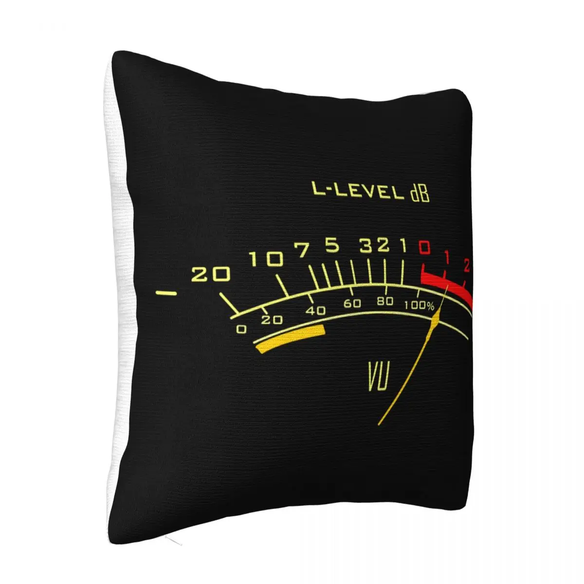 Vu Meter Sound Engineer Analog T Funny Black Vintage Gift Men Women Women Men Pillow Case