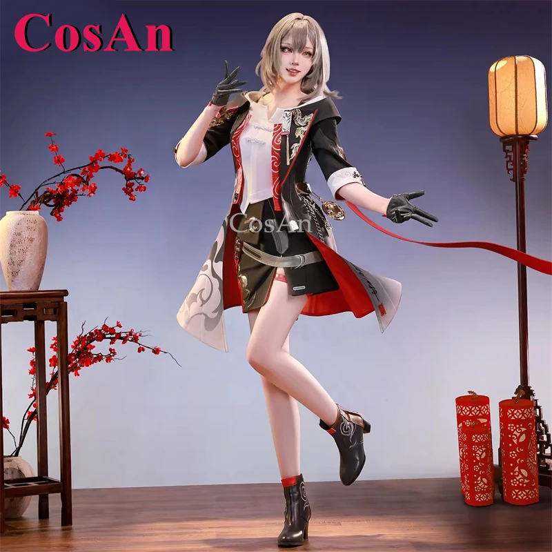 

Костюмы для косплея Stelle из игры Honkai: Star Rail, скин «Пионер» к Весеннему фестивалю, великолепная униформа, одежда для ролевых игр на вечеринках