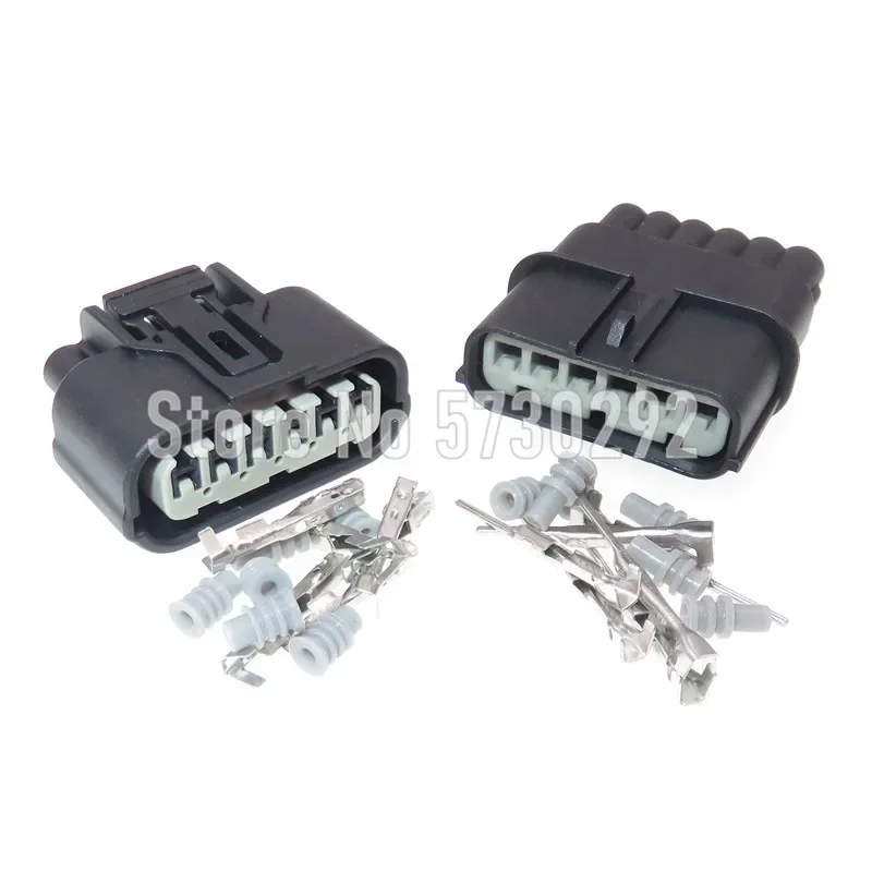 6P 6188-0658 6189-1012 1.2mm Automotive Socket Waterproof LED Light Lamp Plug Wiring Harness For Honda Car Connector