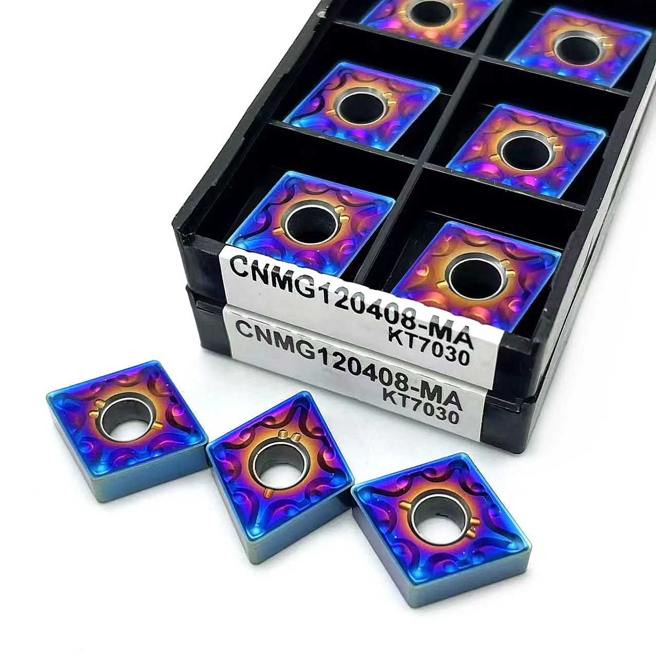 Nano blue CNMG120404 MA KT7030 utensili per tornitura esterna CNMG 120408 inserti in metallo duro utensile da taglio utensili CNC utensili da taglio per tornio