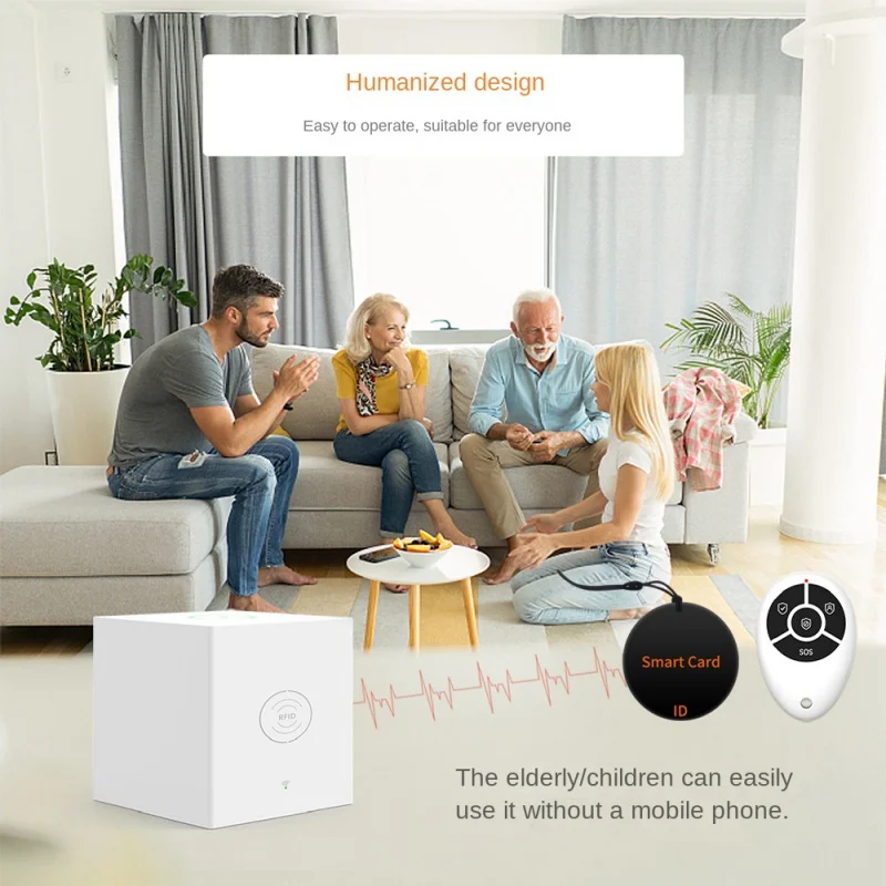 Graffiti Smart Security Box drahtlos screenless Alarm Host Anti-Diebstahl-Alarmsystem