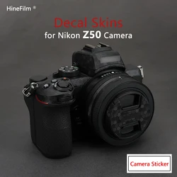Hinefilm Skin for Z50 Camera Skin Protective Film for Nikon Z 50 Camera Premium Decal Skin Cover Film Body Wrap Covered