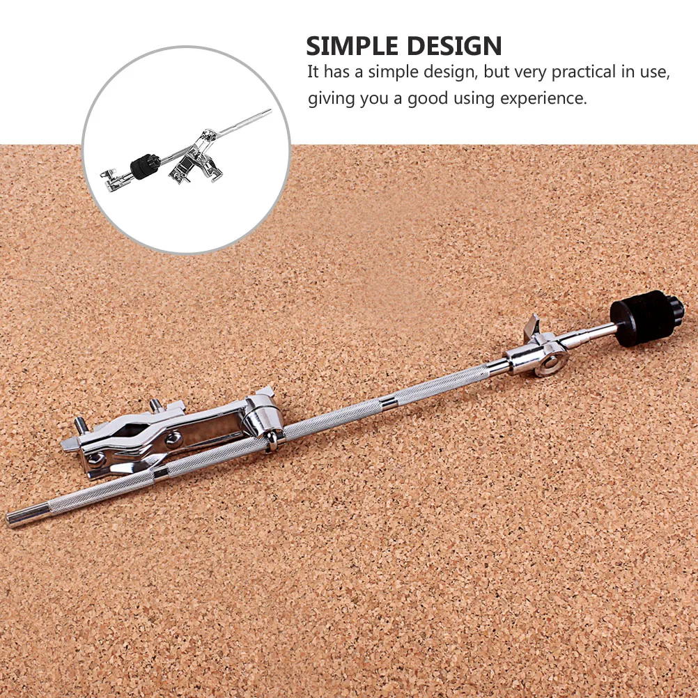 

Sturdy Plastic Blackhead Drum Clamp Corrosion Resistant Kick Tong Stand Accessories for Percussion Parts Saucers Double