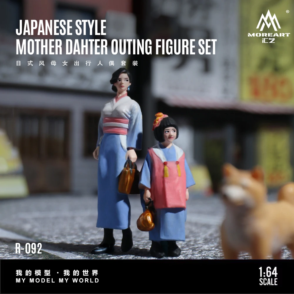 

Предзаказ: Набор фигурок «Мать и дочь» в японском стиле, масштаб 1:64, из смолы, миниатюрные фигурки для диорам и аксессуары для сцен.