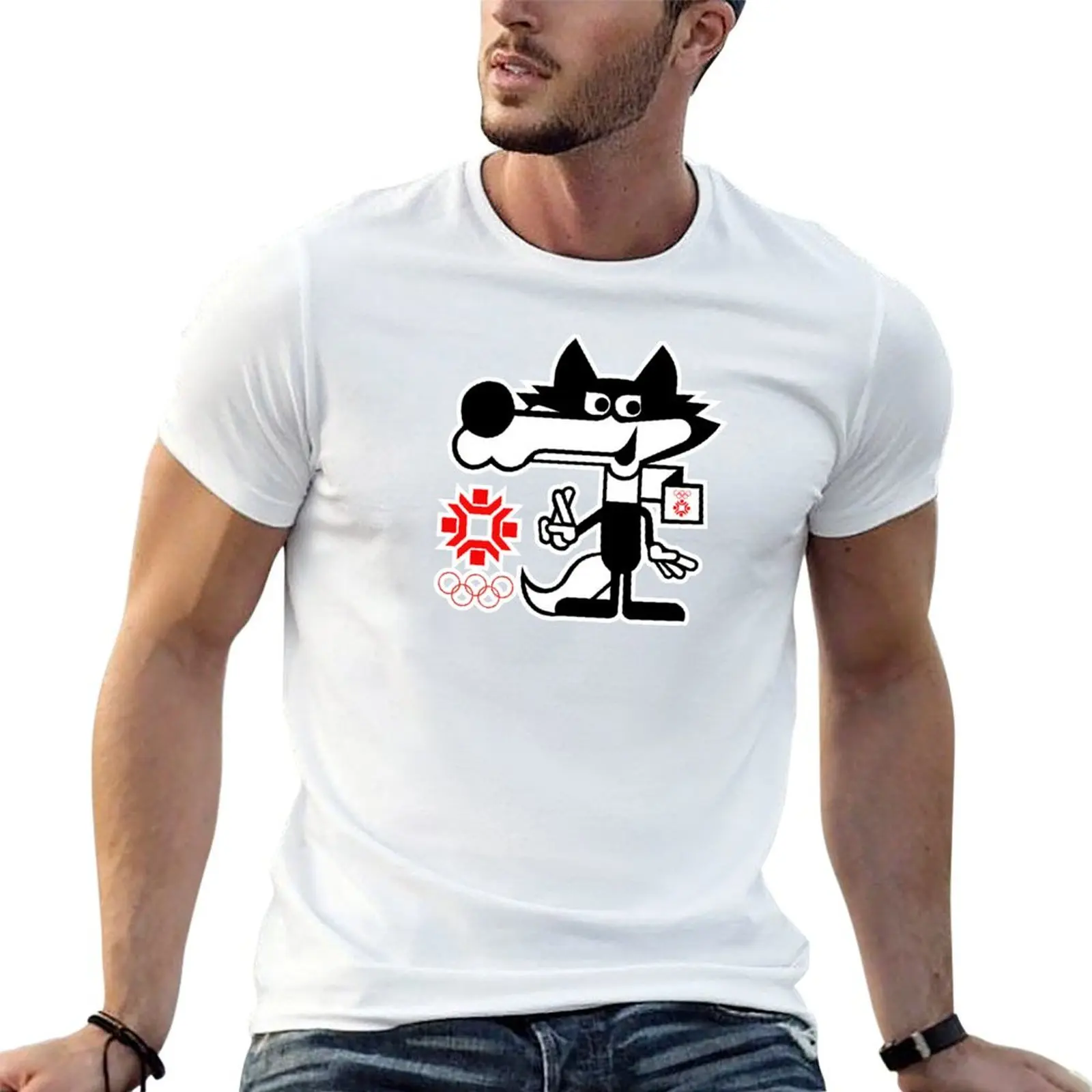 Vucko Sarajevo T-Shirt Breathable Basic Cotton T-Shirt