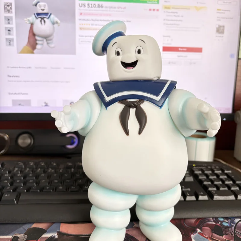 Ghostbusters StayPuft Marshmallow Man Figuur Speelgoed 26 cm Standbeeld Collectable Model Film Beeldje Pop Op Voorraad Snelle Verzending