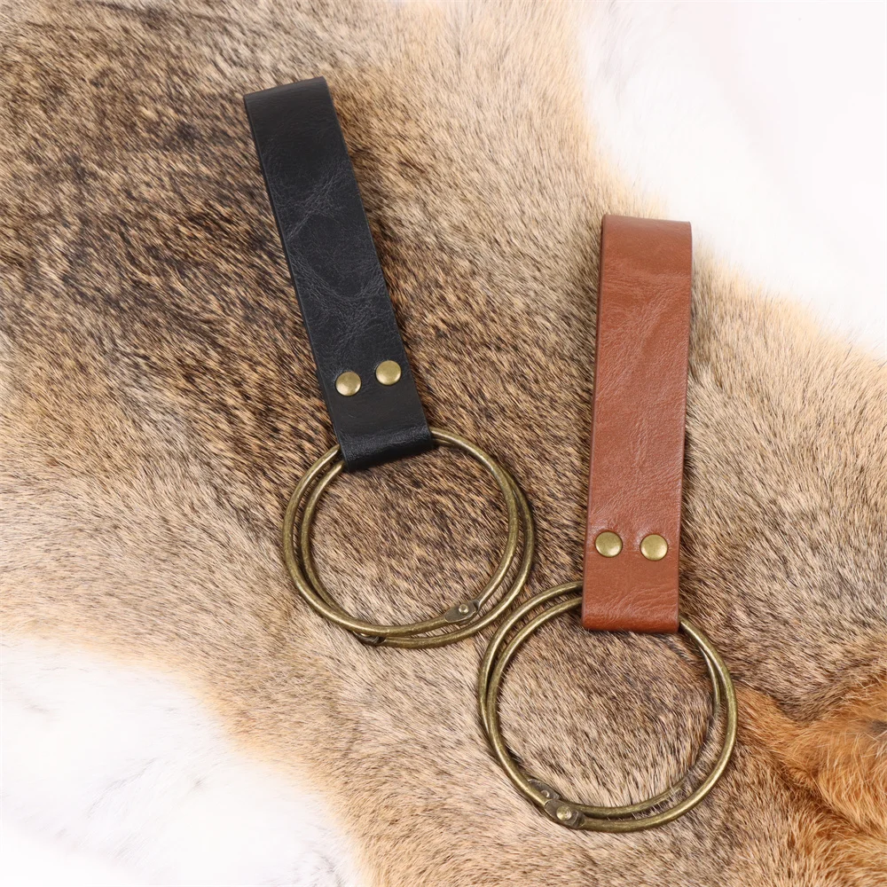 Cosplay Middeleeuwse Retro Riem Renaissance Koperen Munt Heuptas Viking Ridder Rok Clip Sleutelhanger Halloween Rollenspel Prop