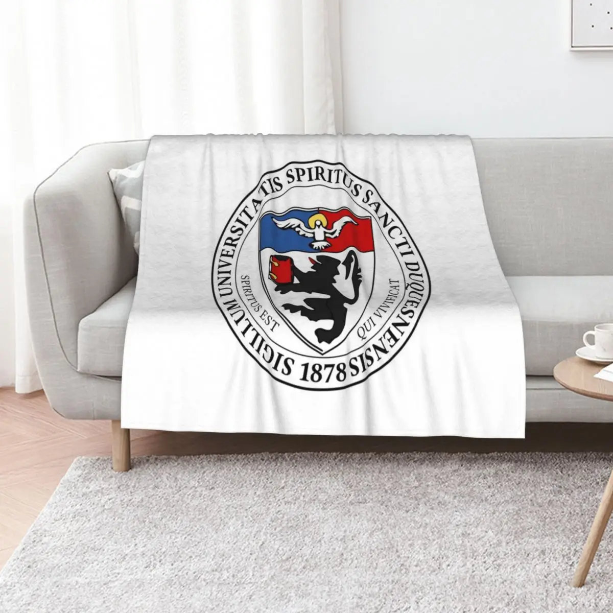 Duquesne University Throw Blanket Quilt Bed covers Thermals For Travel Thin for winter manga Blankets